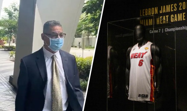 智能预测-曾贱卖詹姆斯球衣！热火安保盗窃案宣判：3年监禁+赔偿190万美元